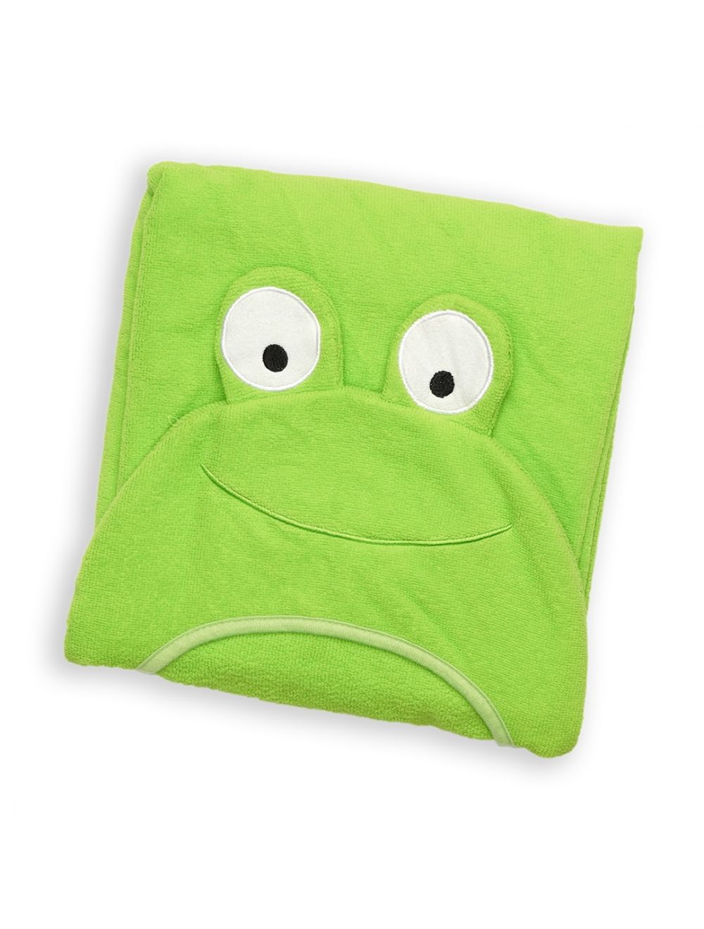Cuby Baby Bath Towel Frog Green